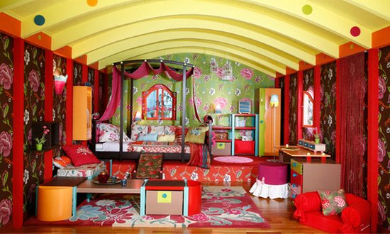 Комната для девочки в цыганском стиле
