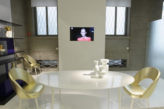 Домашняя коллекция Версаче на Неделе Дизайна 2011 в Милане