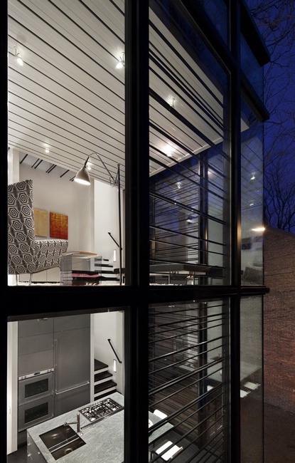 Прозрачное жилище: дом-баркод от David Jameson Architect