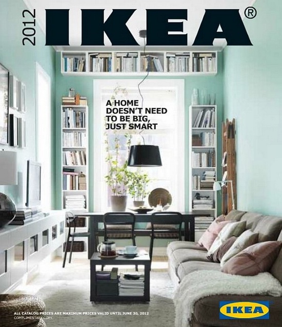 Лучшие дизайнерские решения для интерьера из каталога IKEA на 2012 год