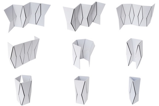 Just Fold It: перегородки от Kutarq
