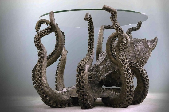 Океанская тема: стол Octopus (осьминог)