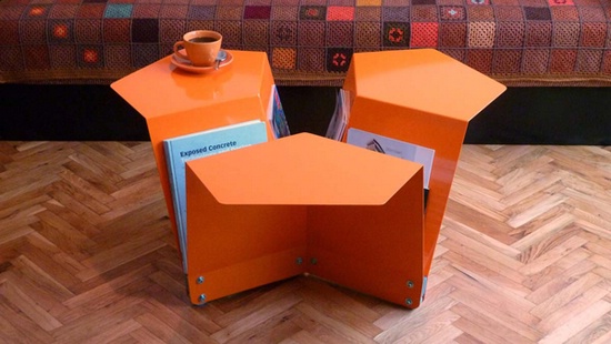 Кофейный столик/подставка для журналов News от Ignatov Architects