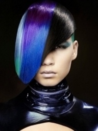 Окрашивание волос в стиле панк: тренды 2012
