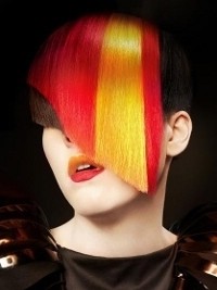 Классные многоцветные идеи окрашивания волос для осени 2012