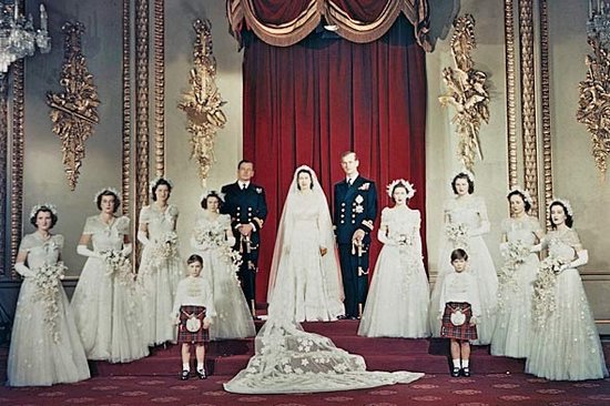 Королевские свадьбы: королева Елизавета II и принц Филипп