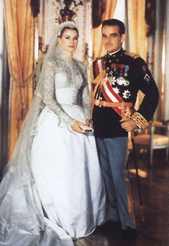 Королевские свадьбы: Грейс Келли и князь Монако Ренье III