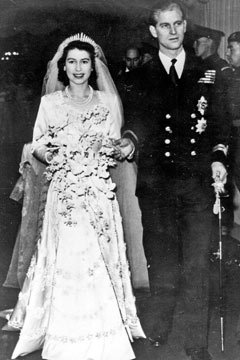 Королевские свадьбы: королева Елизавета II и принц Филипп