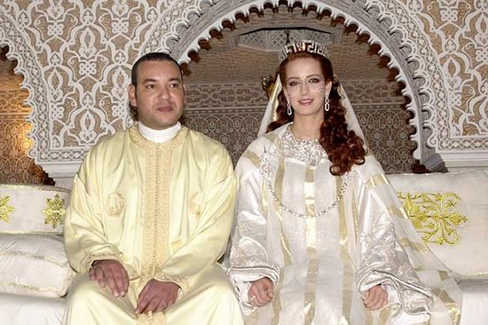 Королевские свадьбы: Король Марокко Мухаммед VI и Лалла Сальма Беннани