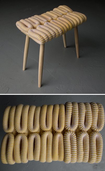 Вязаные стулья от Клэр-Анны О'Брайен