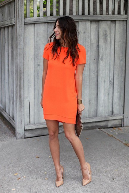 Тренд весны: одежда оранжевого цвета
