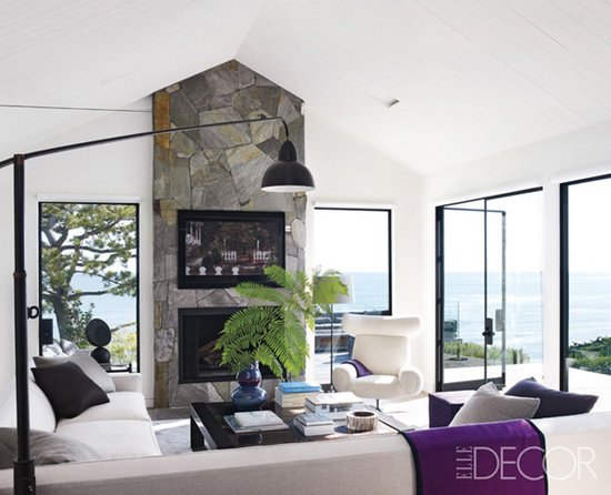 Роскошный дом Кортни Кокс в Малибу в Elle Decor