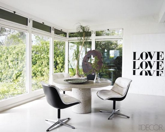 Роскошный дом Кортни Кокс в Малибу в Elle Decor