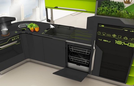 Футуристический дизайн i Food
