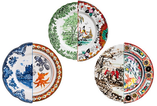 Коллекция посуды Hybrid от Seletti