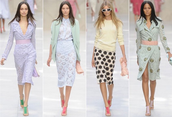 Burberry Prorsum весна 2014