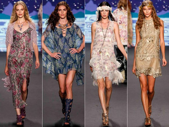 Anna Sui весна 2014