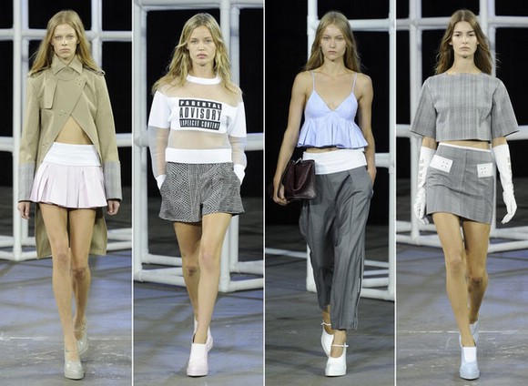 Alexander Wang весна 2014