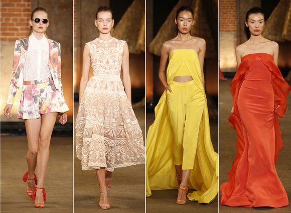 Christian Siriano весна 2014