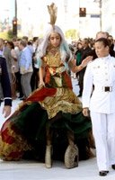 Самые шокирующие наряды Леди Гага