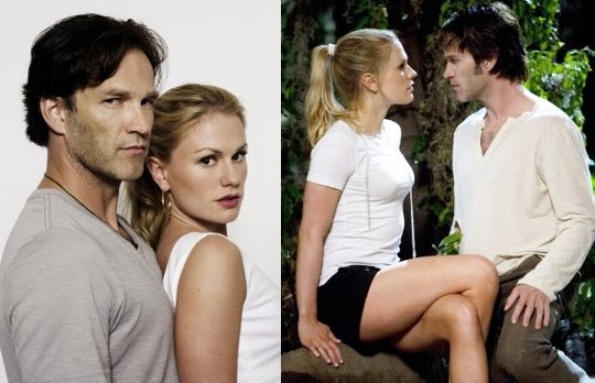 Anna Paquin и Stephen Moyer Anna Paquin и Stephen Moyer