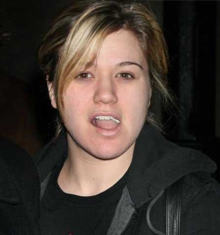 Келли Кларксон без макияжа Kelly Clarkson