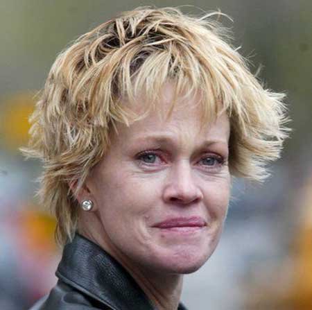 Мелани Гриффит без макияжа Melanie Griffith