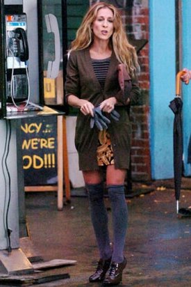 Sarah Jessica Parker в образе Carrie Bradshaw
