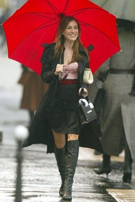 Sarah Jessica Parker в образе Carrie Bradshaw