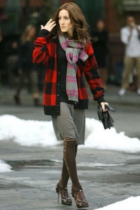 Sarah Jessica Parker в образе Carrie Bradshaw