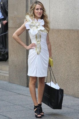 Sarah Jessica Parker в образе Carrie Bradshaw