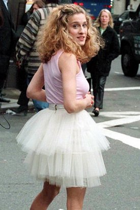 Sarah Jessica Parker в образе Carrie Bradshaw