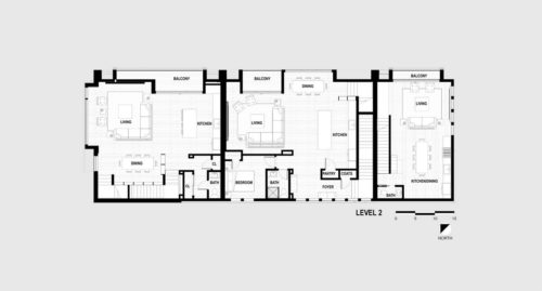 18th & Boulder Townhomes / Meridian 105 Architecture