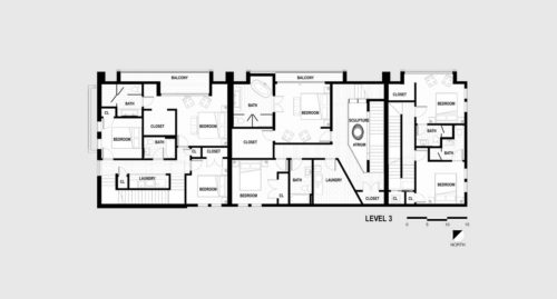 18th & Boulder Townhomes / Meridian 105 Architecture
