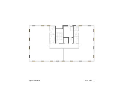 8 Shtiebel St.Office Building (2018)