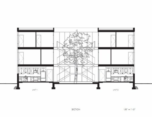 See Through Townhouses / Suzane Reatig Architecture
