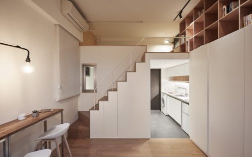 22m2 Apartment in Taiwan / A Little Design