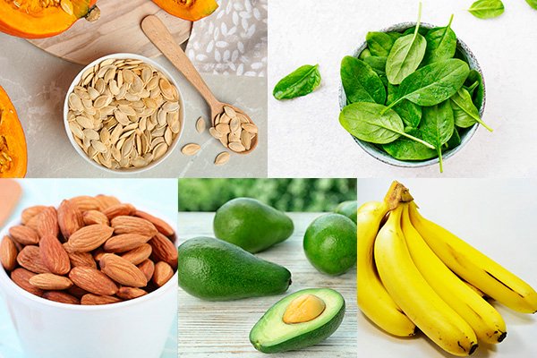 Продукты с высоким содержанием магния